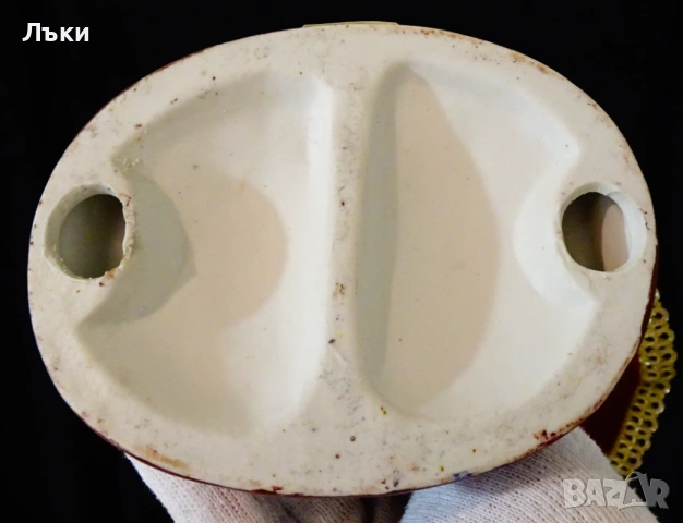 Немска порцеланова статуетка Деца сверяват часовник. , снимка 9 - Статуетки - 54058855