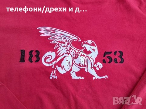 Тениска с дълъг ръкав Levis Red Tab (M), снимка 3 - Тениски - 51669998