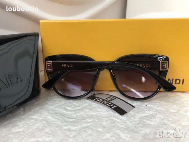 Fendi 2022 дамски слънчеви очила тип котка с лого, снимка 10 - Слънчеви и диоптрични очила - 37098691