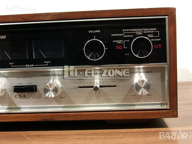 Усилвател Sansui qs-500, снимка 5 - Ресийвъри, усилватели, смесителни пултове - 50393479