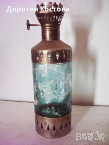 Стара газова лампа 4, снимка 2 - Антикварни и старинни предмети - 31571333