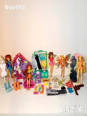 Winx Club Mattel/Witty Toys, снимка 7 - Кукли - 52580992
