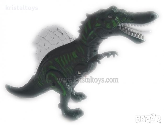Динозавър ходещ със светлина и звук, снимка 1