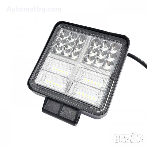 Диоден халоген Automat, Универсален, Алуминий, IP67, 12V - 24V, 114W, 6000K, 1891, Черен