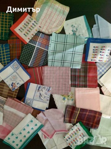 Ретро кърпички колекция винитч, снимка 8 - Други ценни предмети - 29134045