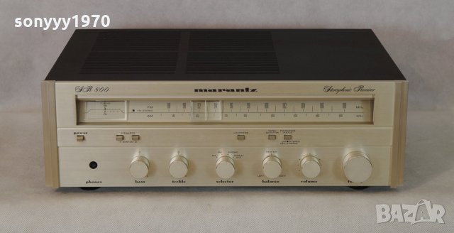 Marantz SR 800 stereo receiver made in usa 01122043, снимка 6 - Ресийвъри, усилватели, смесителни пултове - 30980809