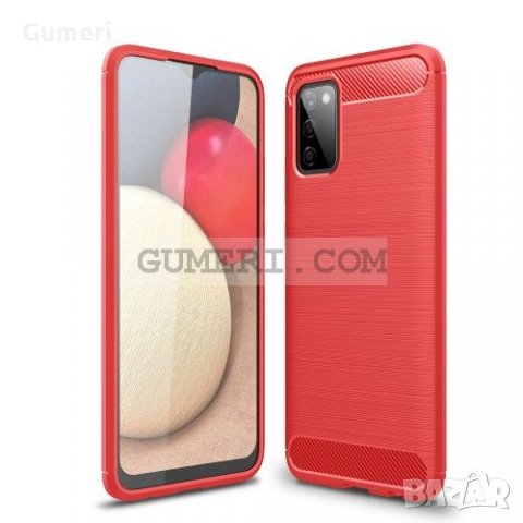 Samsung Galaxy A02s Карбонов удароустойчив гръб , снимка 3 - Калъфи, кейсове - 31814907