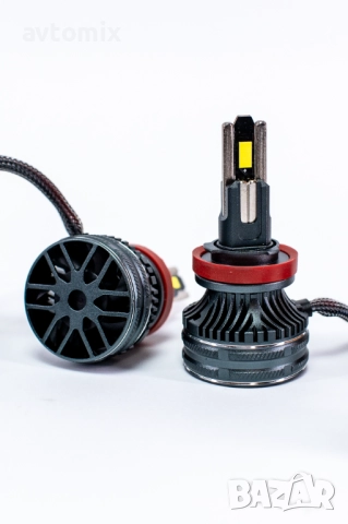LED Крушки Н11 100w 10000LM,12-24v canbus, снимка 6 - Аксесоари и консумативи - 51804372