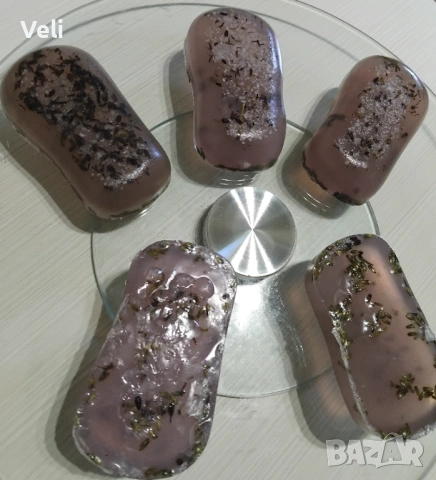 Домашен сапун с лавандула и морска сол , снимка 3 - Други стоки за дома - 54365427