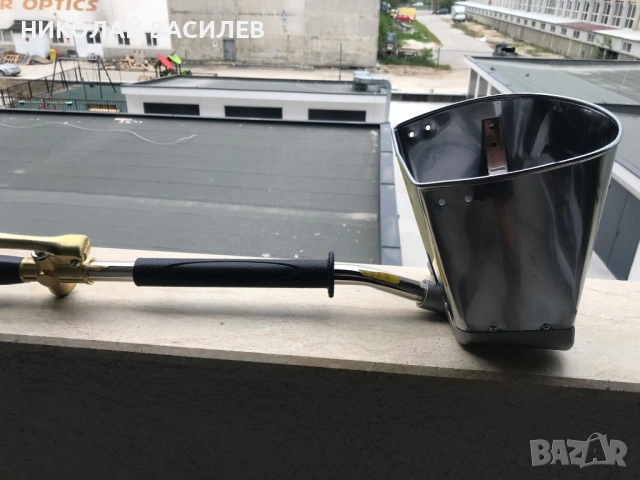 Пистолет за мазилка / шприц с 4 дюзи  / пневматичен / Макс 6 / 8 атмосфери / налягане ., снимка 4 - Други инструменти - 54358251