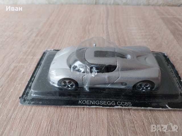 Koenigsegg cc8s altaya 1:43, снимка 3 - Коли, камиони, мотори, писти - 44472045