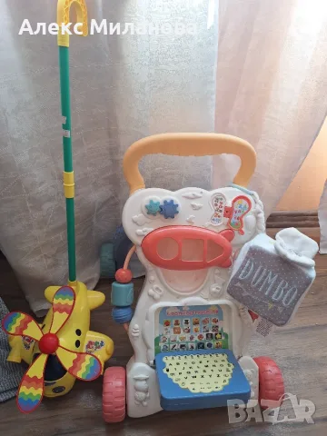 Бебешки лот за игра и прохождане Lorelli, Disney & Самолетче – 20 €