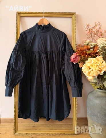 ONLY Нова памучна рокля тип риза, снимка 6 - Рокли - 54056612