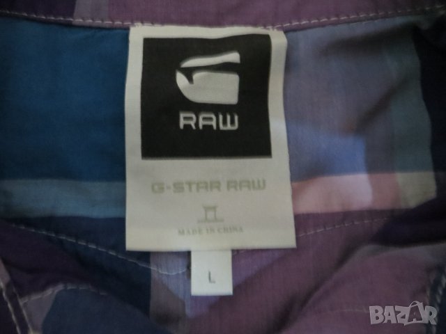 Мъжка риза G-Star Raw, снимка 5 - Ризи - 42422216
