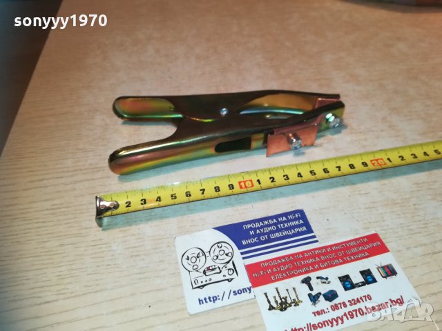яка щипка за електрожен или друго-19см 0712201814, снимка 16 - Други инструменти - 31047327