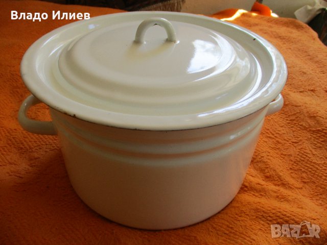 Тенджери 3 броя с различен размер нови емайлирани, снимка 7 - Съдове за готвене - 30868291