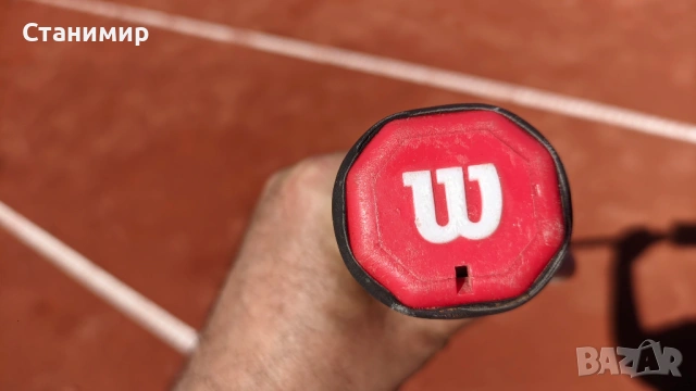 Wilson Burn 100LS тенис ракета Нишикори, снимка 15 - Тенис - 54199531