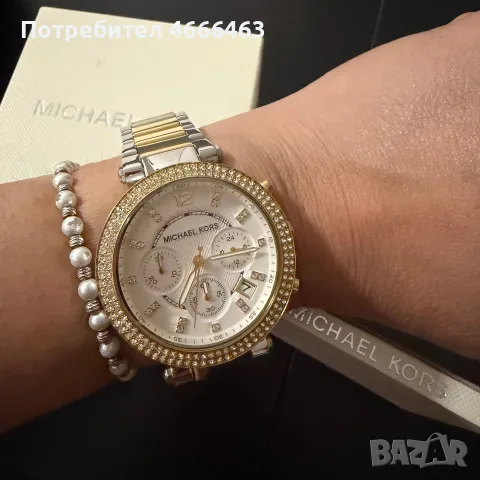 Оригинален часовник Michael Kors, снимка 3 - Дамски - 56535648