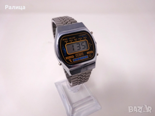 Мъжки електронен часовник Stempo от 80-те години