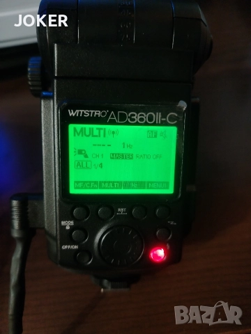 Godox AD360II-C TTL (Canon) + батерия + зарядно