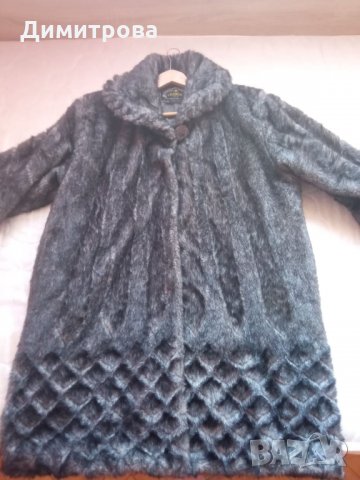Еко палто ХЛ размер, снимка 4 - Палта, манта - 29982770