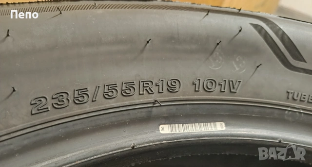 4бр.летни гуми 235/55/19 Bridgestone дот 2024г. Нови!!!, снимка 6 - Гуми и джанти - 53952183