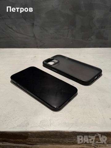 КАТО ЧИСТО НОВ Iphone 15 Black + калъф, снимка 5 - Apple iPhone - 54152944