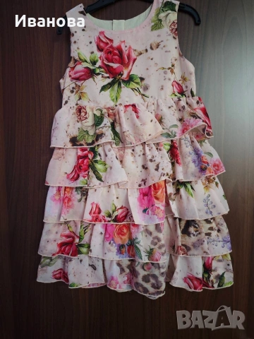 Детски официални рокли Елза, барби, снимка 6 - Детски рокли и поли - 54134087