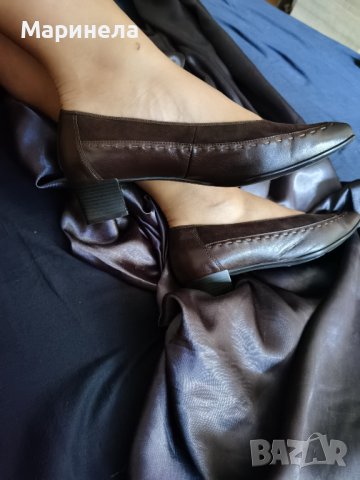 Дамски обувки от естествена кожа