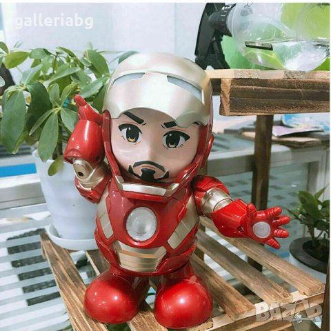 Танцуваща музикална играчка на Железният човек, снимка 3 - Фигурки - 32949168