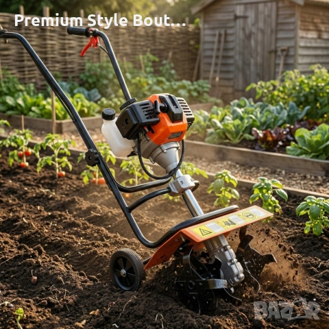 Бензинова мотофреза Boxer BX127 с двутактов двигател – Мощна и надеждна за всяка градина, снимка 3 - Градинска техника - 53950396