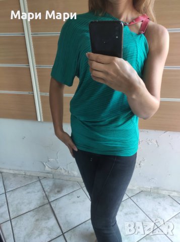 Pause Jeans дамска блуза с кожа, снимка 9 - Тениски - 32184172