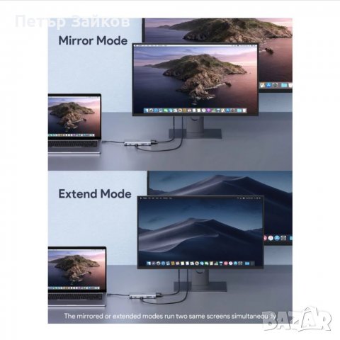 AUKEY CBC89 10 в 1 USB C хъб с 4K HDMI и VGA сребрист, снимка 6 - Други - 39140563