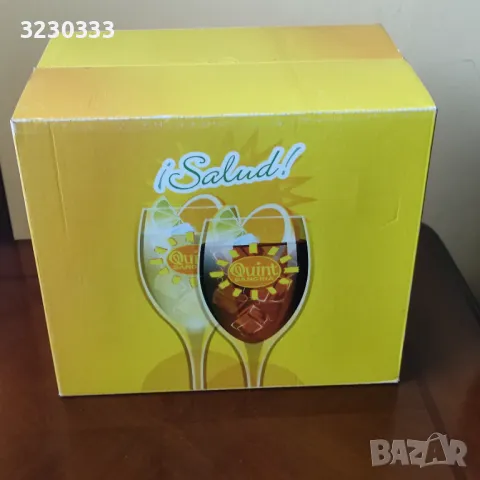 Кристални чаши за вино НОВИ в кашон, снимка 7 - Чаши - 50229496
