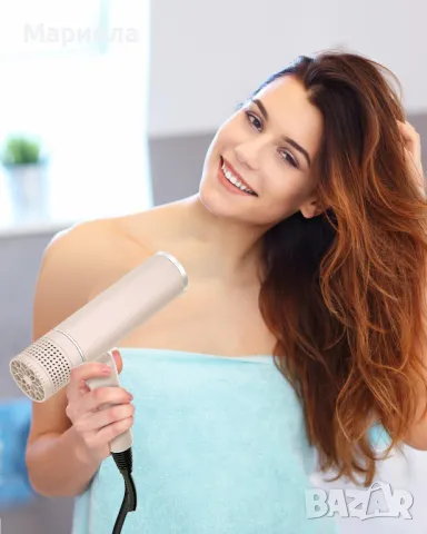 7MAGIC Сгъваем сешоар / Мощен лек йонен сешоар 1600W, снимка 4 - Сешоари - 49737073