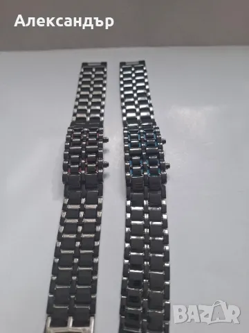 два мъжки метални часовника - 21см дължина, снимка 5 - Мъжки - 49630054