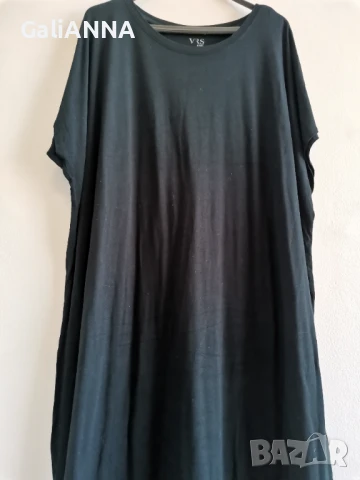 СТРАХОТНА ЧЕРНА РОКЛЯ VRS 3XL, снимка 5 - Рокли - 50926732