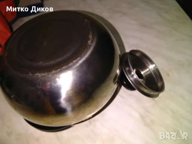 Чайник с цедка 2.5л алпака, снимка 2 - Аксесоари за кухня - 50515589