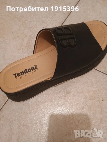 Дамски чехли естествена кожа , снимка 5 - Чехли - 50839729