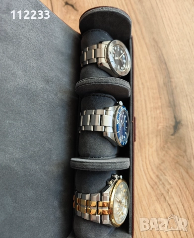 Кожен транспортен кейс за часовници, снимка 5 - Мъжки - 52755168