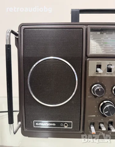 🔈 Ретро радио Grundig 1400 Satellit Professional🔈, снимка 4 - Радиокасетофони, транзистори - 55772240