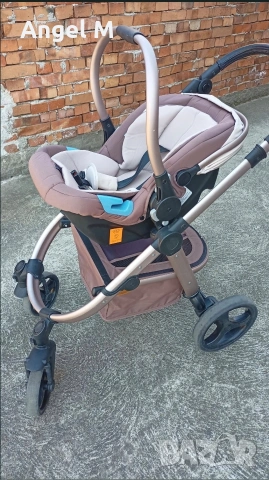 Детска количка Chipolino Nina 3-в-1 – Пълен комплект!, снимка 4 - Детски колички - 54339062
