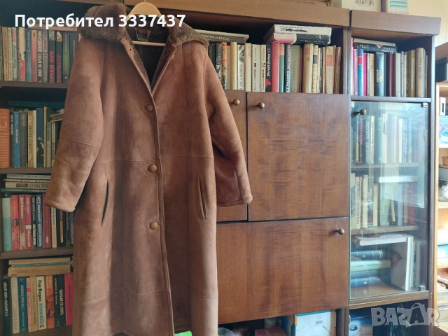 Дамски кожух от агнешка кожа, снимка 6 - Палта, манта - 54062907