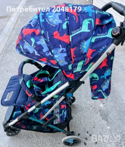 Бебешка количка Cosatto - Woosh 3, Dino