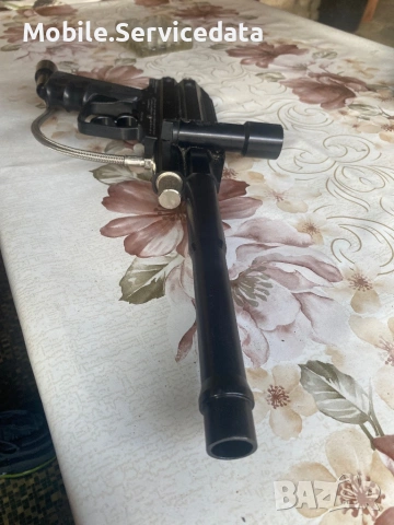 Пейнтбол Пистолет маркер комплект с маркуч – запазен, снимка 4 - Въздушно оръжие - 54173912