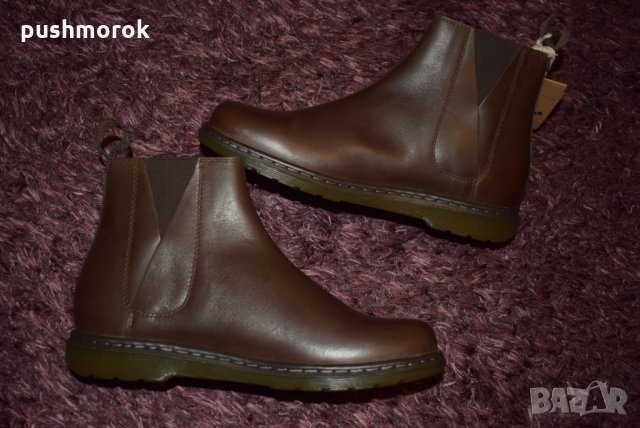 Dr. Martens Noelle Dark Brown Chelsea Boot, снимка 8 - Дамски боти - 31697867