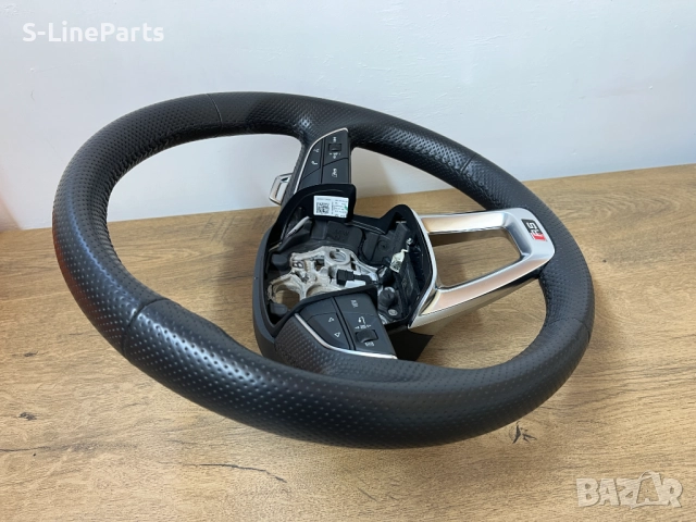 Оригинален перфориран Мулти волан Audi RS3 Ауди РС3 audi , снимка 3 - Части - 51488730