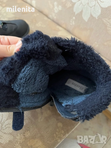 Страхотни топли детски боти Bata 36 номер и подарък, снимка 5 - Детски боти и ботуши - 54067537