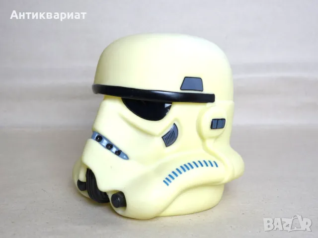 Оригинална Lucasfilm нощна лампа, светеща глава - Star Wars Stormtrooper шлем , снимка 4 - Друга електроника - 49966950