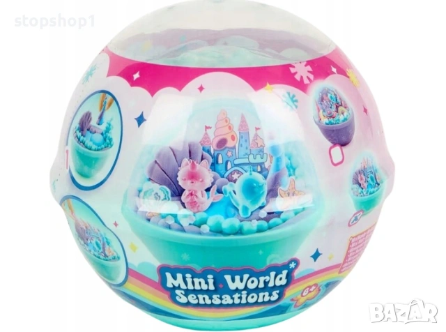 CANAL TOYS МИНИ УОРЛД СЕНЗЕЙШЪН ТОПКА ИЗНЕНАДА ТЮРКОАЗЕНА ИГРАЧКА „НАПРАВИ СИ“